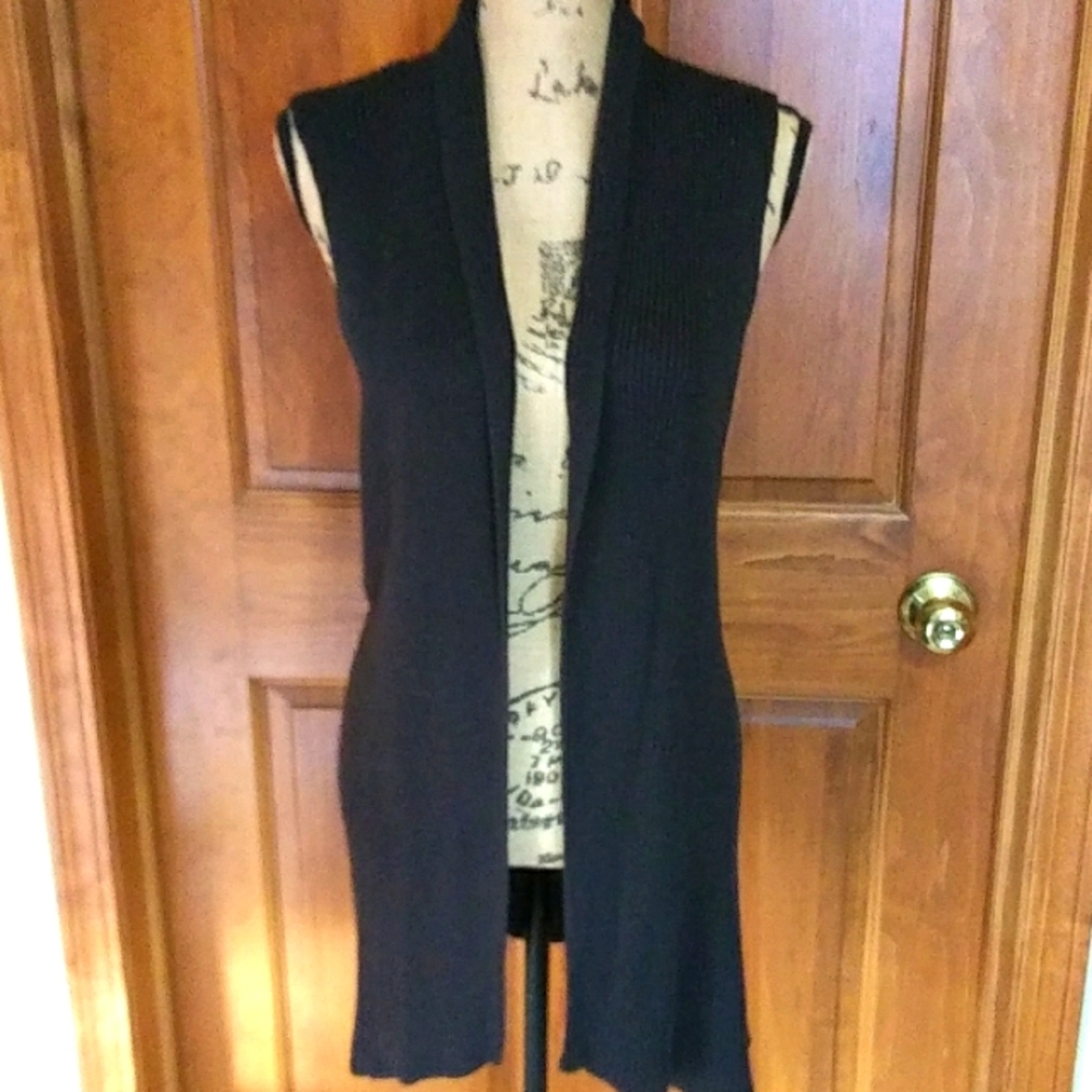 Gap Sleeveless Open Front Sweater Vest, GUC